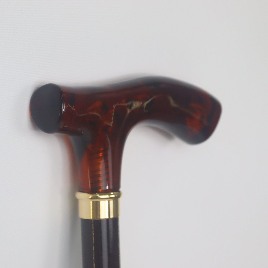 WALKING STICK-CRUTCH PS TORTOISE-SHELL S  #OR2082