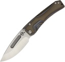 MEDFORD SLIM MIDI FRAMELOCK POCKET KNIFE #MD201STD03TM