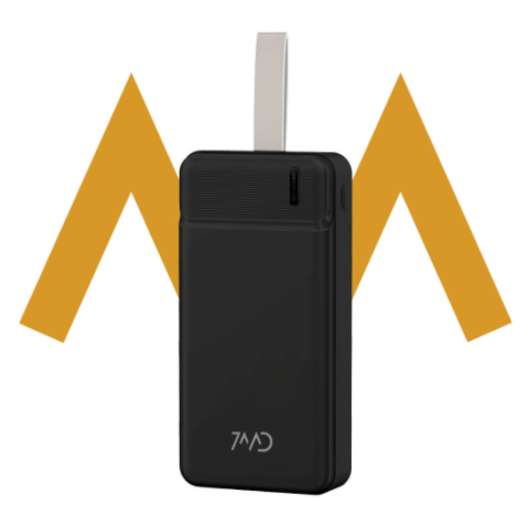 7MD 30000 mAh Power Bank | Dual Port | Multiple Protection | Fast Charging #9112