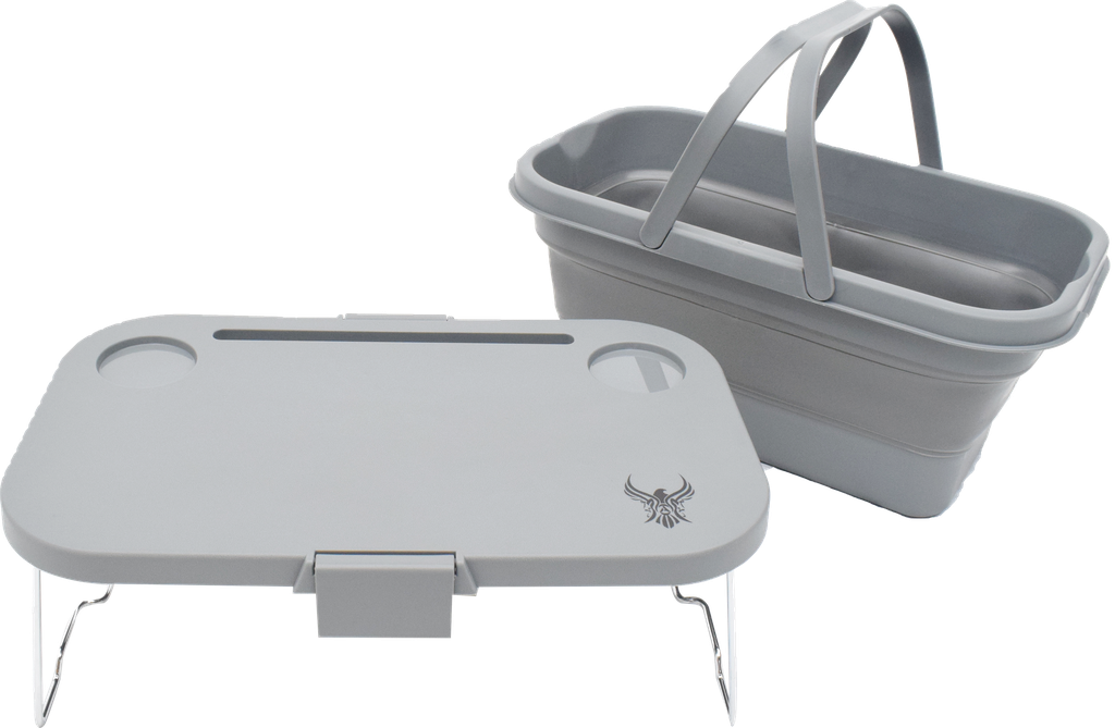 ALHOR 2 IN1 FOLDING BUCKET TABLE 16 LITER 47*25.8*24CM