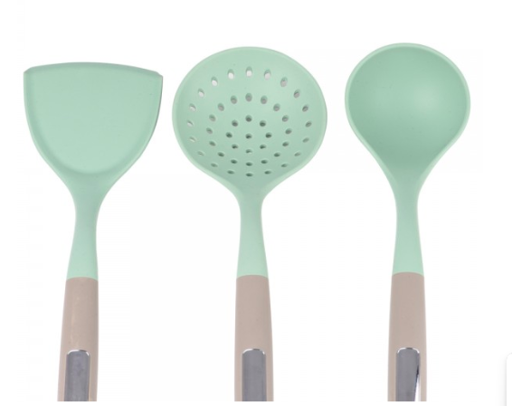 3PCS SILCON UTENSILS SET 35CM FROM ALRIMAYA #22-4272