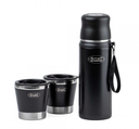 VACUUM FLASK WITH 2 CUPS FROM ALRIMAYA #22-4362