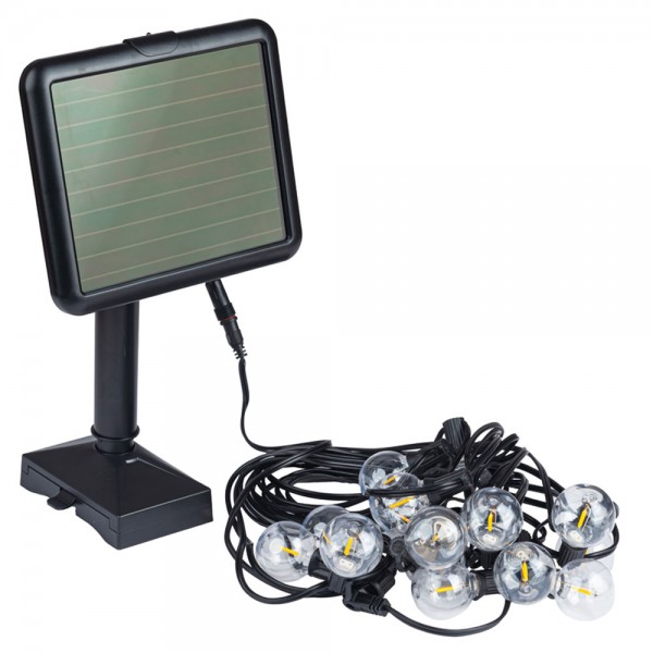 15 LED BULBS G40 TYPE SOLAR STRING FROM ALRIMAYA #11-845