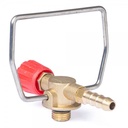 GAS ADAPTOR WITH VALVE AND HADLE FROM ALRIMAYA #22-3969