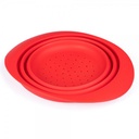 FOLDABLE COLLAPSIBLE COLANDER - RED FROM ALRIMAYA #22-4027
