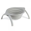 FOLDING WATER FILTER BASKET WITH LEG - GREY  FROM ALRIMAYA #22-4028