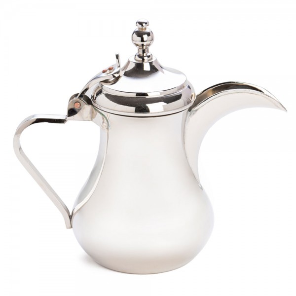 INDIAN COFFEE DALLAH - SILVER SIZE 750 ML FROM ALRIMAYA #22-4098
