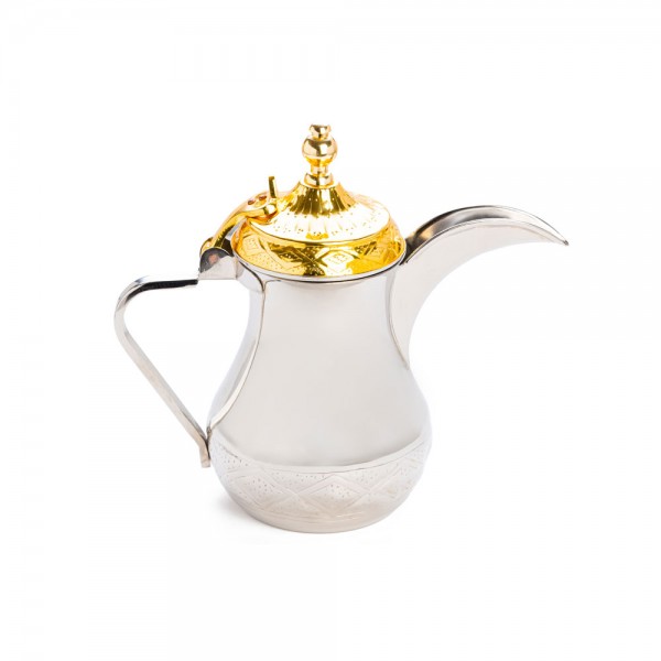 COFFEE DALLAH SS - GOLD LID DESIGN FROM ALRIMAYA #22-410