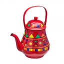TEA POT IRON 1.8L - RED ENAMAL FROM ALRIMAYA #22-4110