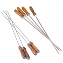 2 IN 1 SKEWERS SET WITH BAG FROM ALRIMAYA #22-4195