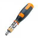 10 IN 1 MULTI ANGLE SCREWDRIVER SET - ORANGE+GRAY FROM ALRIMAYA #22-4243