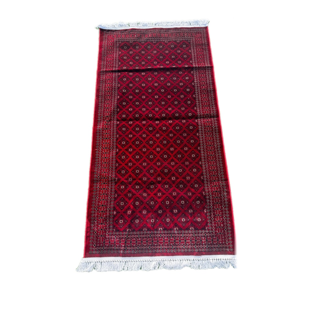 سجاد رسم افغاني نقشة 2020 لون عنابي # MADA-02-37