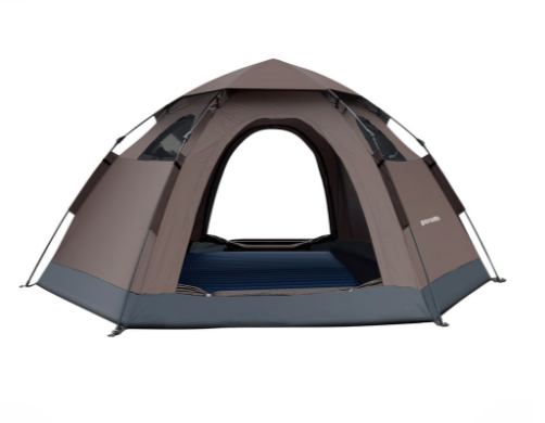 Porodo  Lifestyle 4 Person Easy PopUp Automatic Camping Tent 2000MM #PD-LF4PACT-LTBR