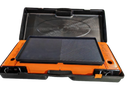 FLAMEKRAFT PORTABLE DOUBLE BURNER GAS STOVE  WITH BACK COVER