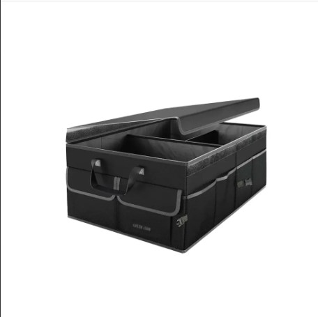 Green Lion Car Trunk Organizer 57L - Black