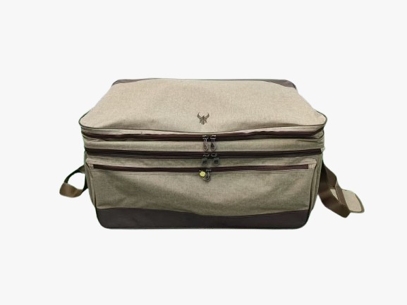 Al DHAID BAG WOODEN CLOTH LARGE #1017A