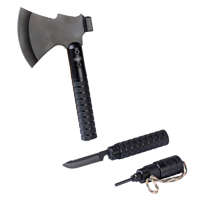 MULTI-FUNCTIONAL SURVIVAL AXE 45.5x16x3.2CM - BLACk FROM ALRIMAYA #18-982