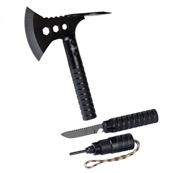 MULTI-FUNCTIONAL SURVIVAL AXE 45x22x3.2CM - BLACk FROM ALRIMAYA #18-983