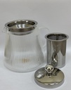 KONOZ GLASS TEAPOT 800ML FROM ALHOR