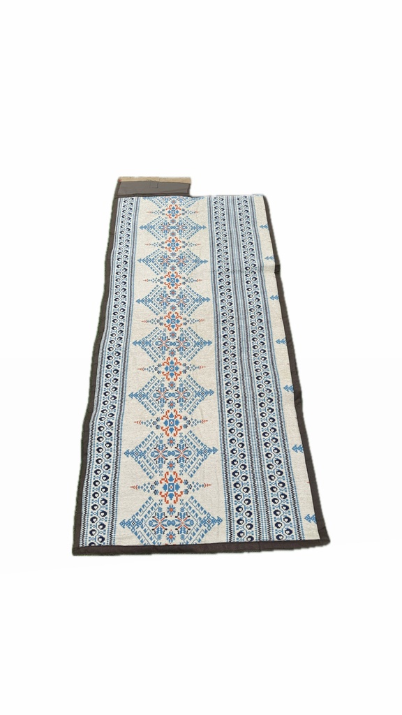 مدة مبطنة 85*200 نقشة دارين ازرق مصري #MADA-02-049