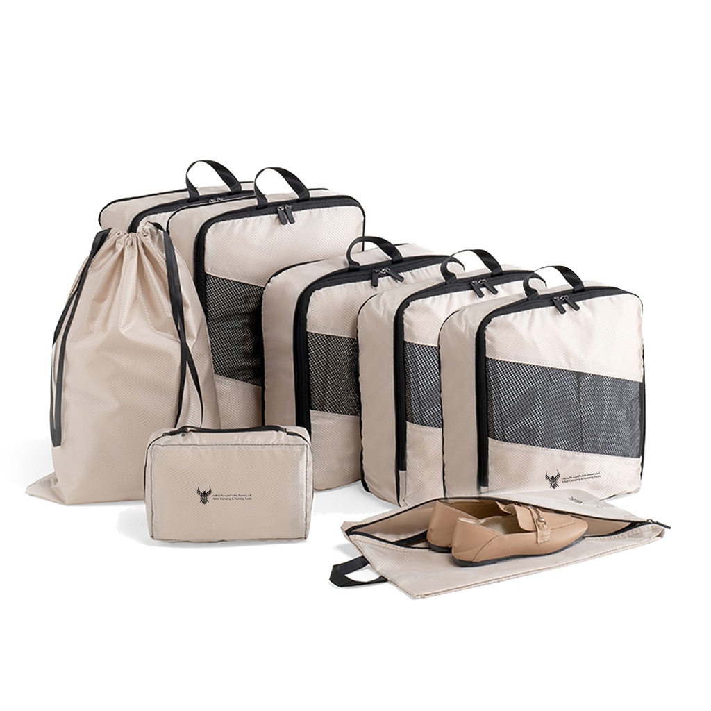 ALHOR TRAVEL LUGGAGE ORGANIZER BAG - 8 PCS SET
