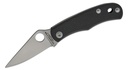 Spyderco Bug Micro-Size Slipjoint 2C27 Satin Plain Blade, Black G10 Handles #C133GBKP