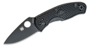 Spyderco Persistence Lightweight Black FRN Handles, Liner Lock #C136PBBK