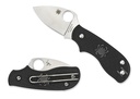 Spyderco Squeak Folding Knife 2" N690CO Satin Plain Blade #C154PBK