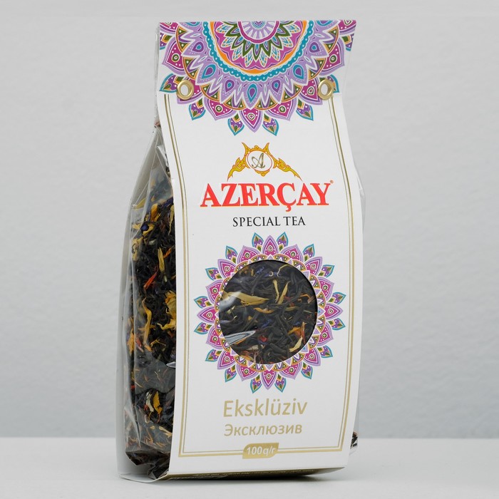 [00344]  Exclusive شاي اذربيجاني مع الورد 100غ كيس 