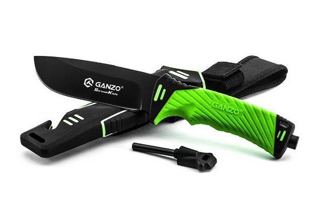 [01759] Knife Ganzo G8012 Green #G8012-LG