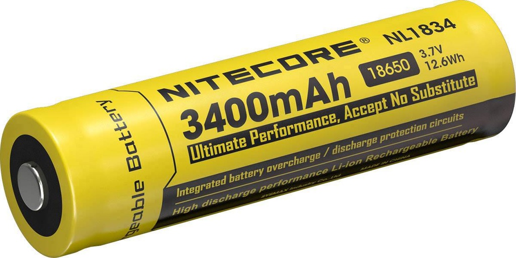 [01817] Nitecore Battery 3400 mAh #NL1834