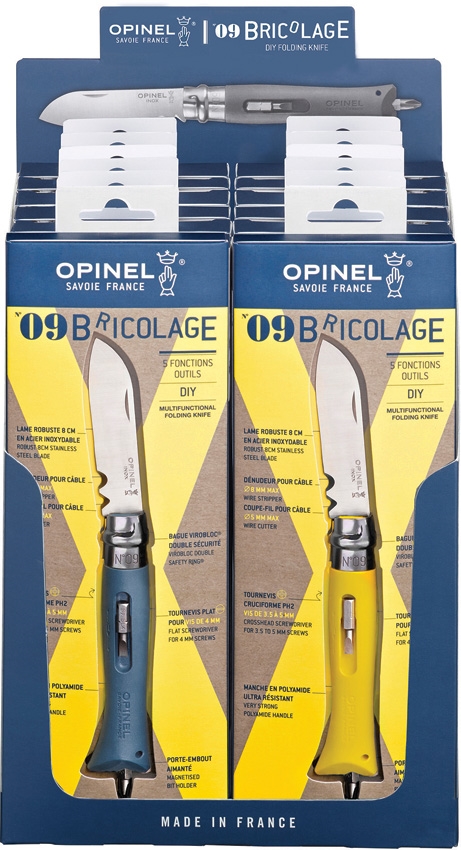 [01828] OPINEL No 9 DIY Folder Display #OP01805