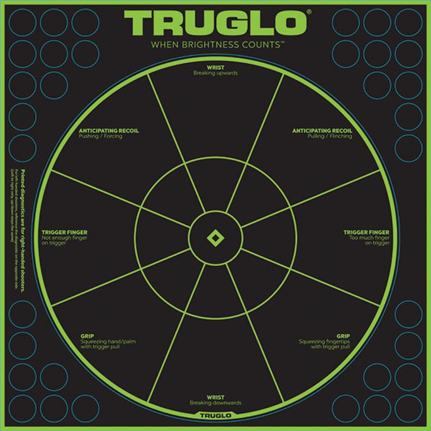 [02000] TRUGLO Tru-See Handgun Diagnostic 6ps #TG15A6