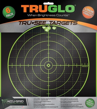 TRUGLO Tru-See Splatter Target 100yd 12ps #TG10A6