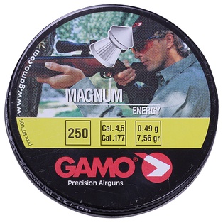 Tin of Gamo Pellets Magnum Metal 250 Cal 4.5 #6320224