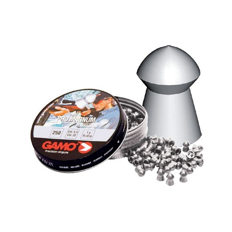 [02020] Tin of Gamo Pellets Pro-Magnum Metal 250 Cal 5.5 #6321725