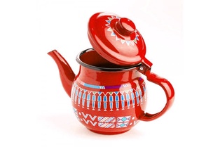 Red teapot 0.7 L 22-3096