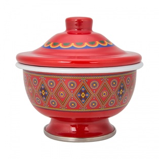 تمرية نقش نجدي احمر مقاس 13سم #SNHW-0616C-13CM