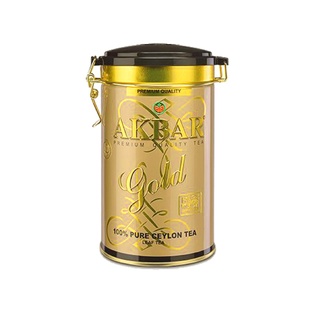 شاي أكبر الذهبي علبة معدنية 450ج