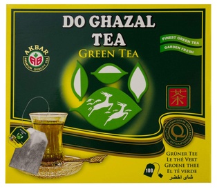 شاي الغزالين أخضر علاق 2*100 غ