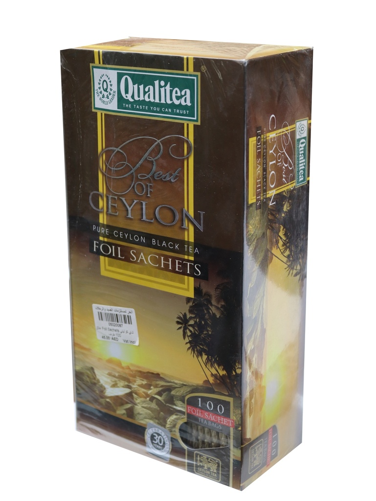 [00422] شاي كواليتي Foil Sachets علاق 100 ظرف
