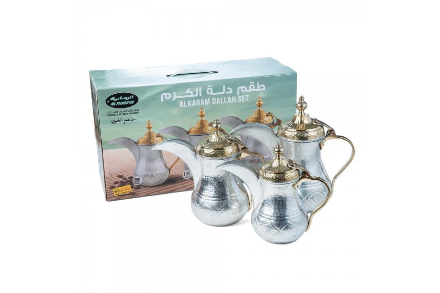 [00749] طقم دلة الكرم 3 حبات