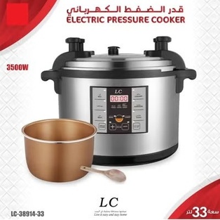 قدر ضغط كهربائي سعة 33 لتر من دي ال سي #38914