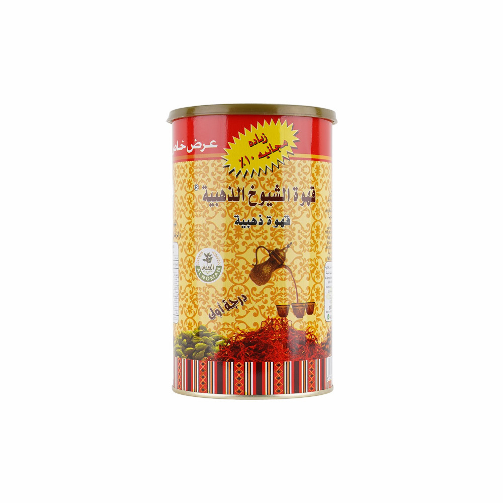 [01024] Al Shioukh Golden Coffee 500 Grm