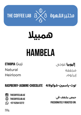 قهوة مختصة هامبيلا 250 غ مختبر القهوة