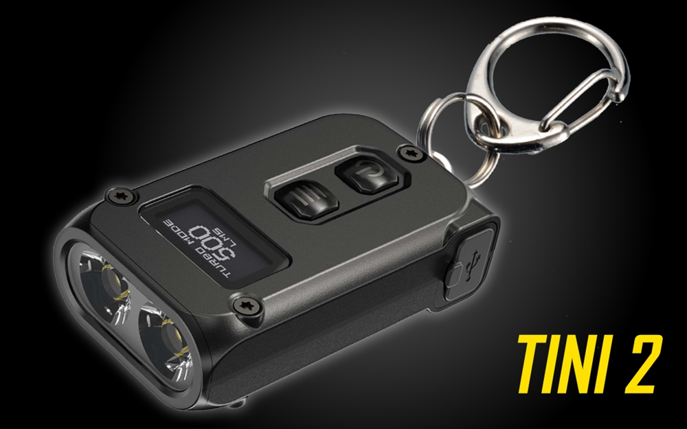 Nitecore Dual-Core Intelligent Keychain Light #TINI2