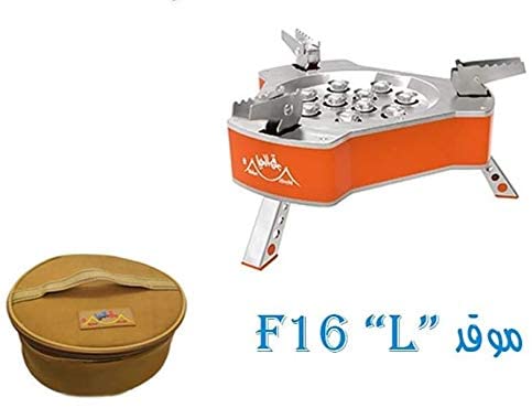 [02632] مع شنطة 10 عيون F16 L موقد