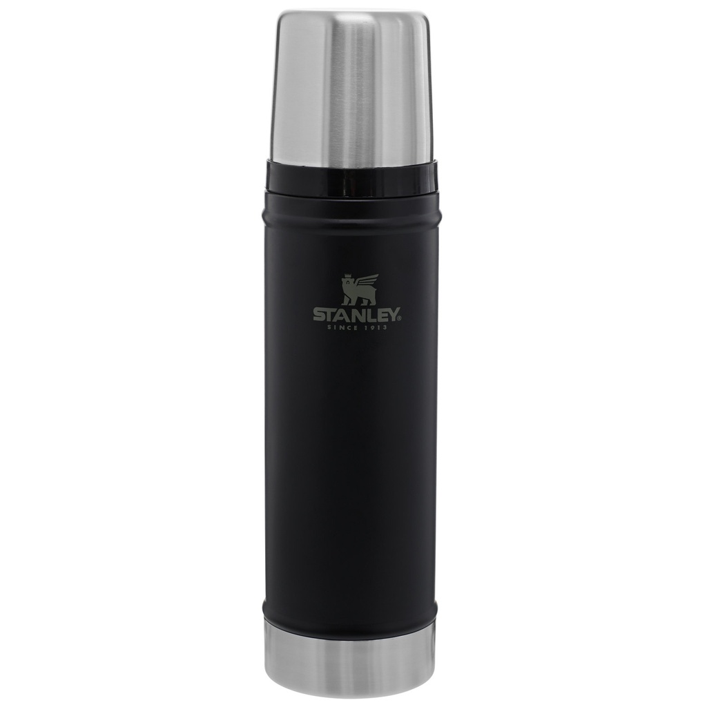 [00024] Stanley Vac Bottle 473ml/12oz CLA M.Black EU #10-01228-073