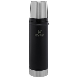 Stanley Vac Bottle 473ml/12oz CLA M.Black EU #10-01228-073