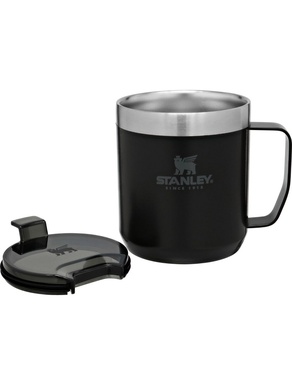 Stanley 355ml / 12oz Vac Camp Mug M.Black Classic 10-09366-006